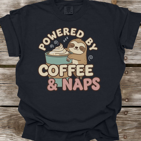 Powered By Coffee & Naps T-Shirt