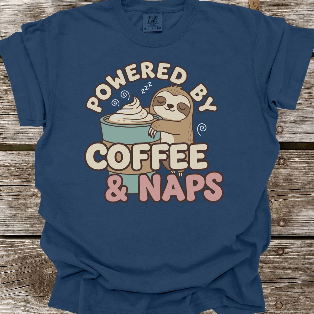 Powered By Coffee & Naps T-Shirt
