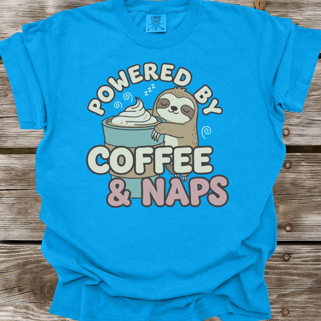 Powered By Coffee & Naps T-Shirt