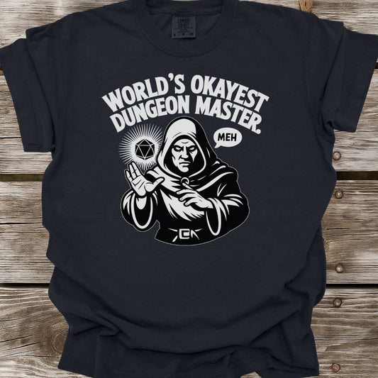 World's Okayest Dungeon Master T-Shirt