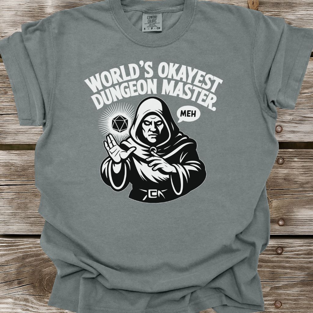 World's Okayest Dungeon Master T-Shirt
