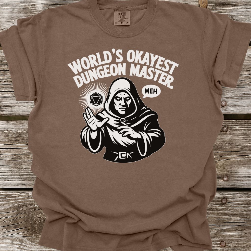 World's Okayest Dungeon Master T-Shirt