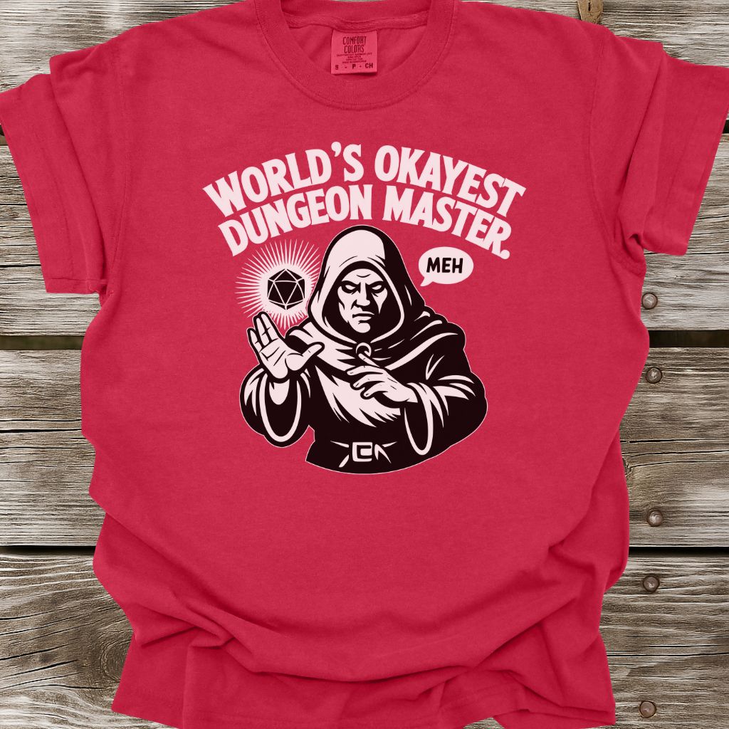 World's Okayest Dungeon Master T-Shirt