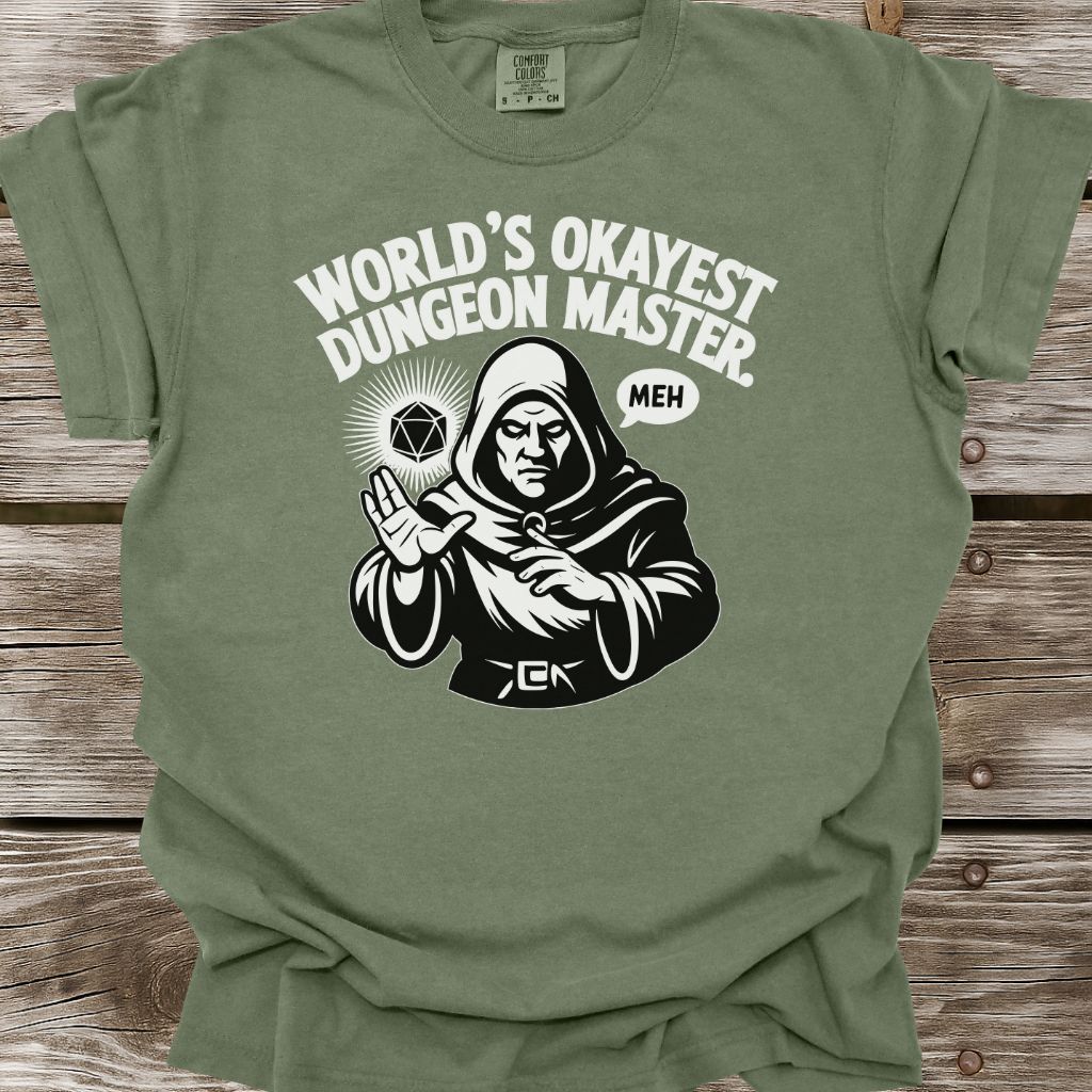 World's Okayest Dungeon Master T-Shirt