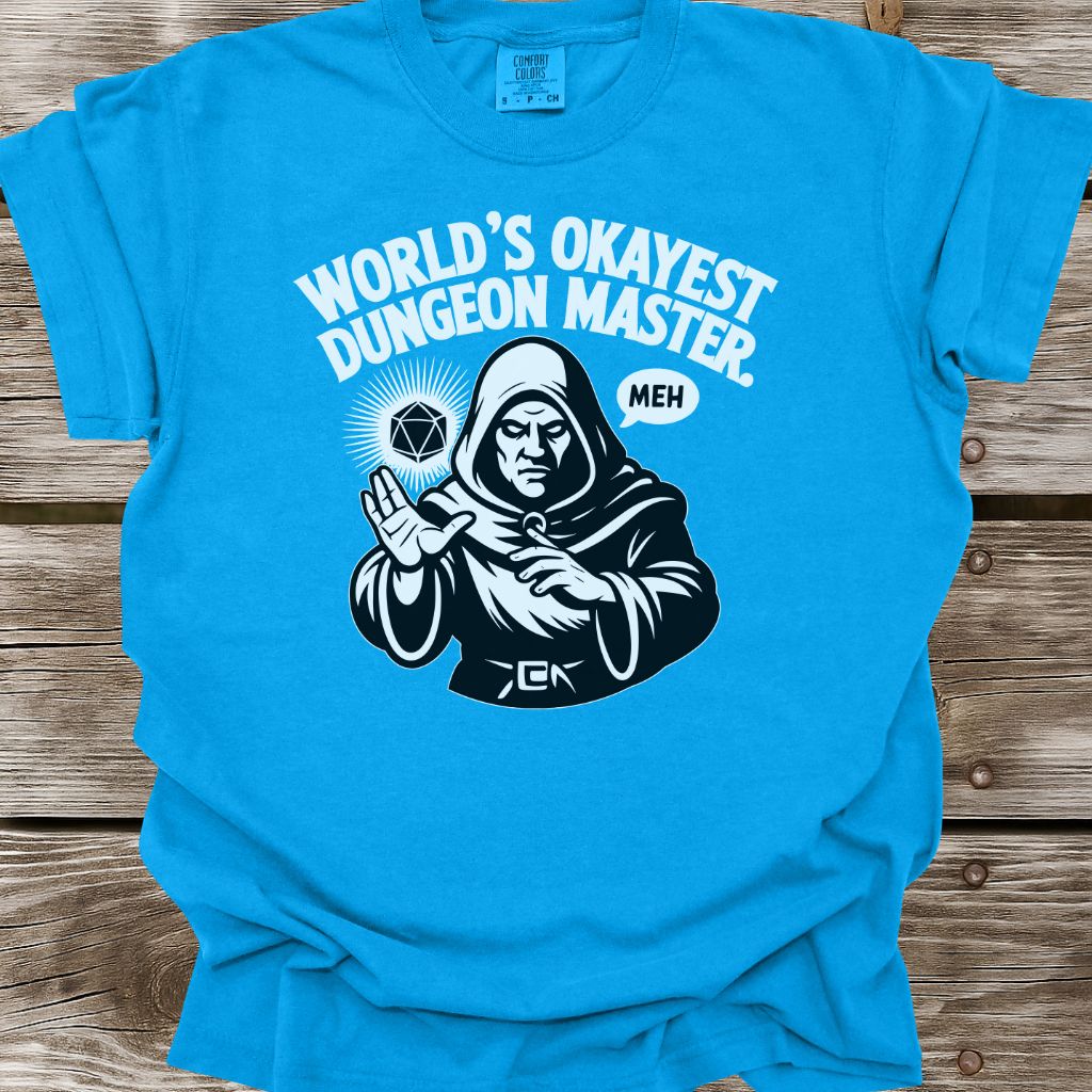 World's Okayest Dungeon Master T-Shirt