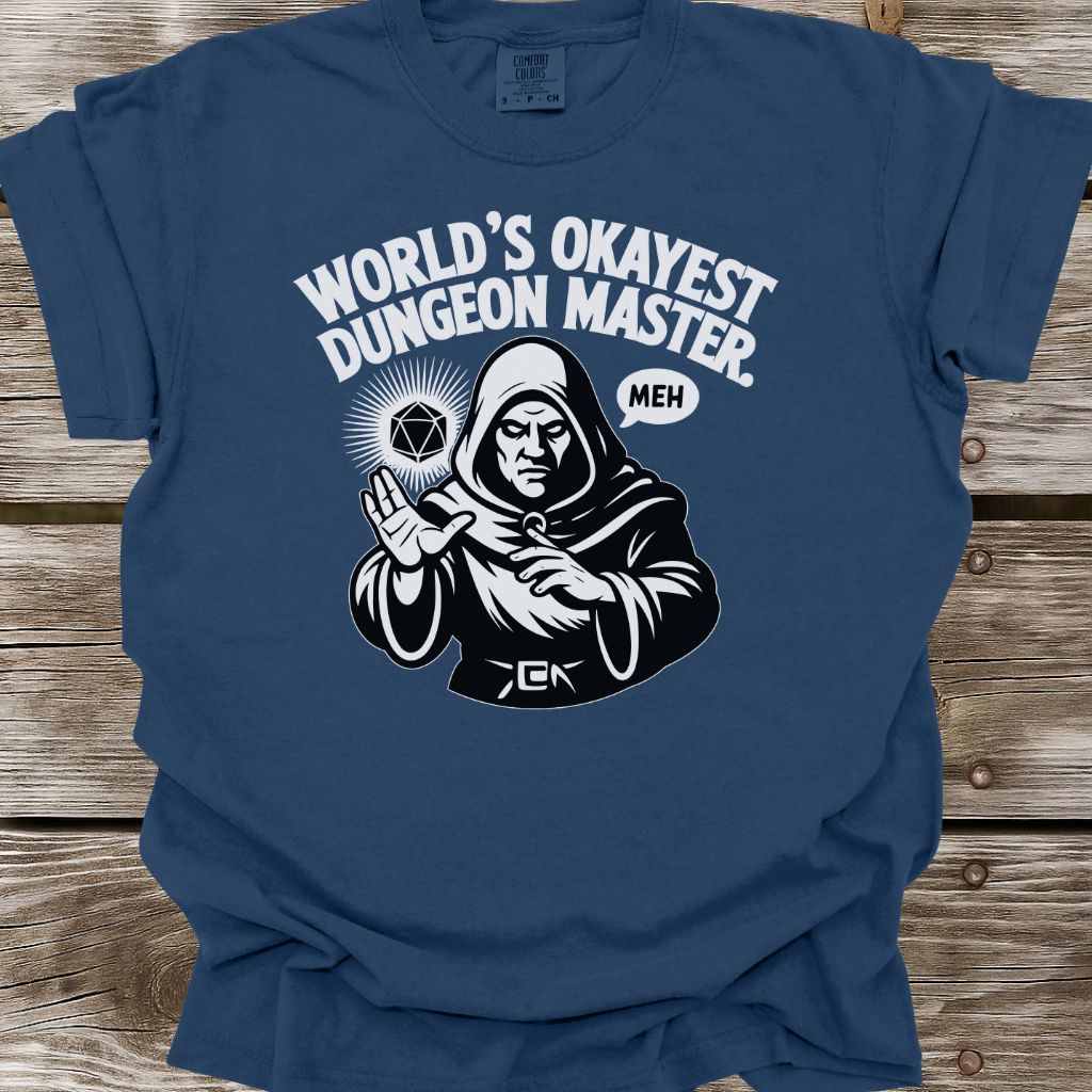 World's Okayest Dungeon Master T-Shirt