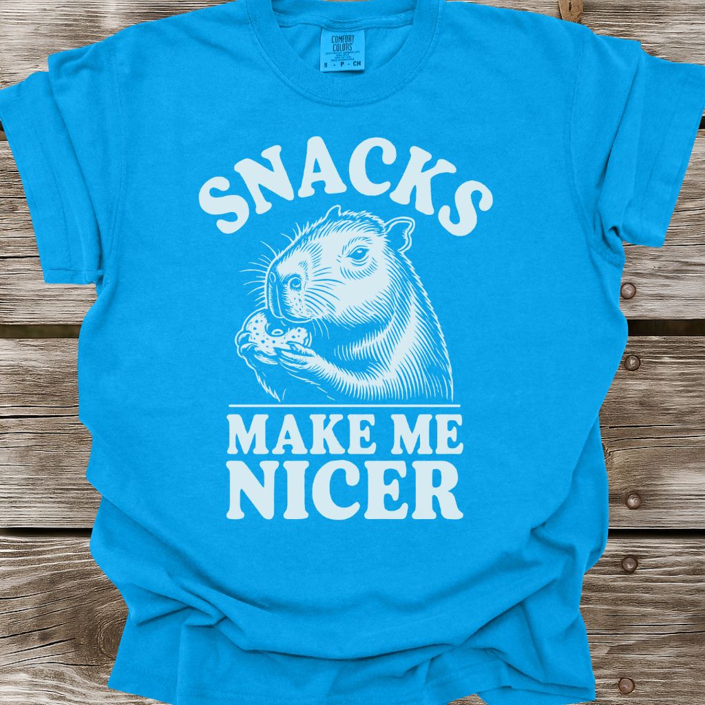 Snacks Make Me Nicer T-Shirt