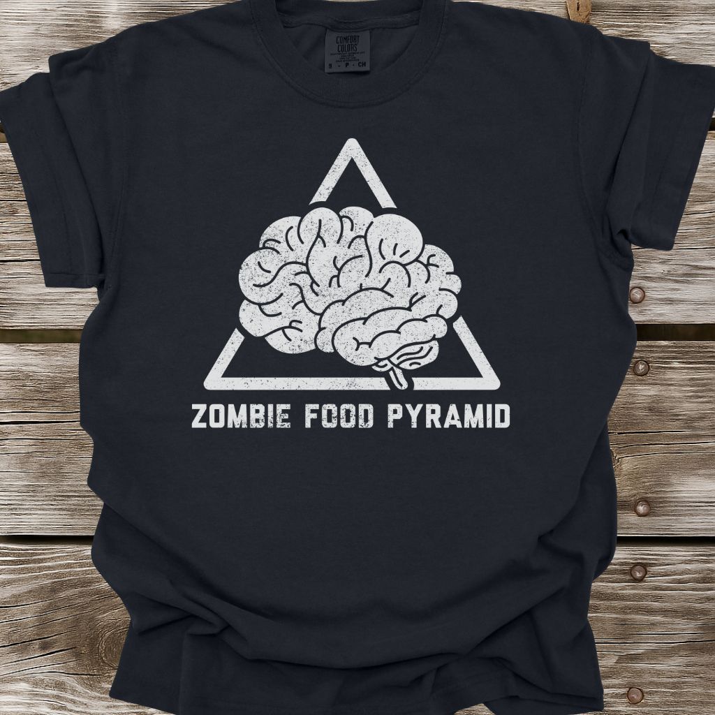 Zombie Food Pyramid T-Shirt