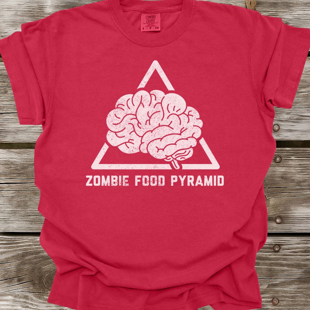 Zombie Food Pyramid T-Shirt