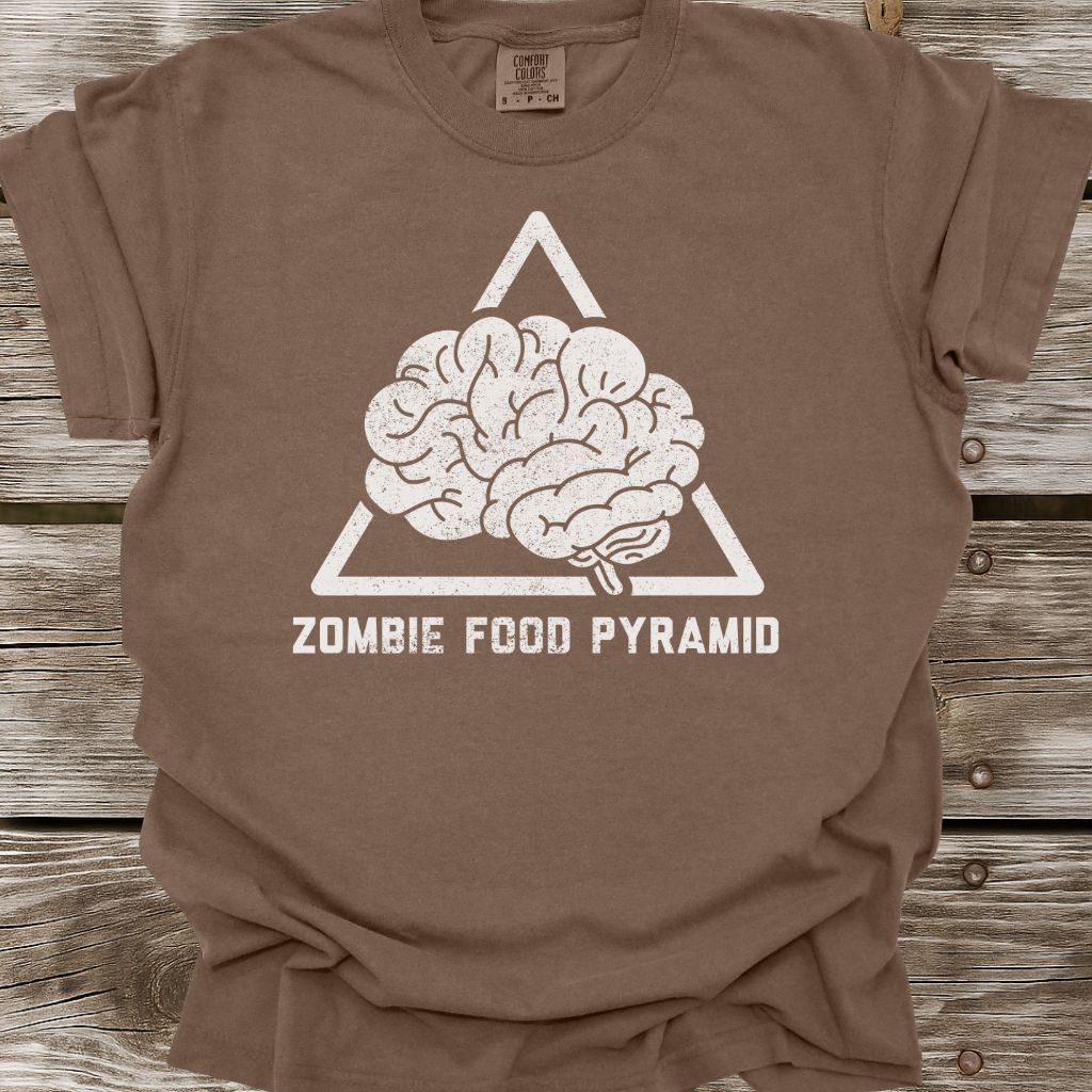 Zombie Food Pyramid T-Shirt