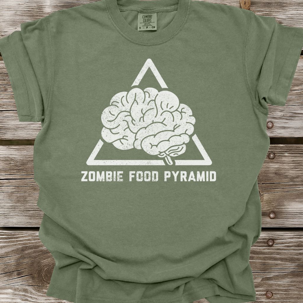 Zombie Food Pyramid T-Shirt