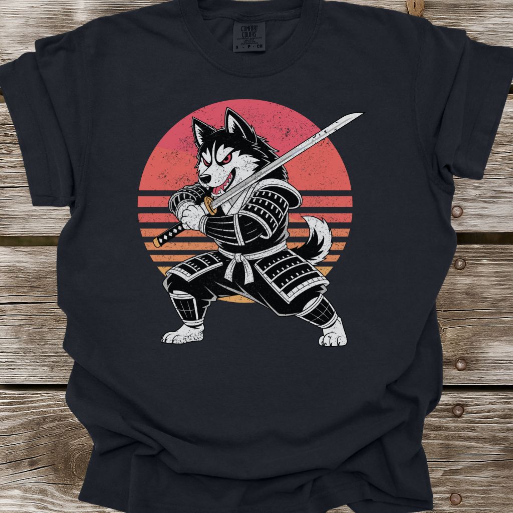 Samurai Husky T-Shirt