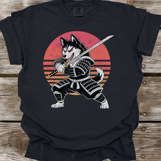 Samurai Husky T-Shirt