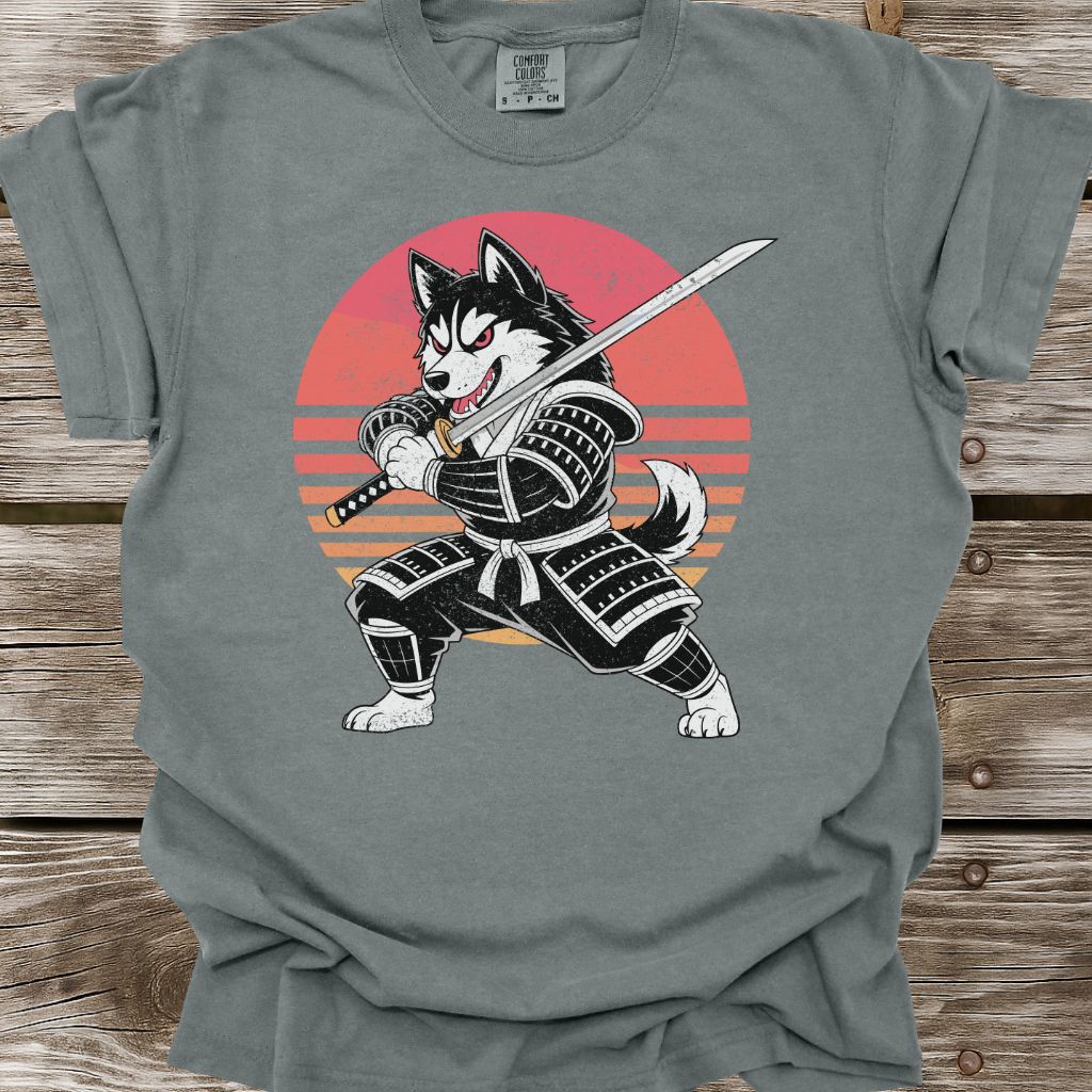 Samurai Husky T-Shirt