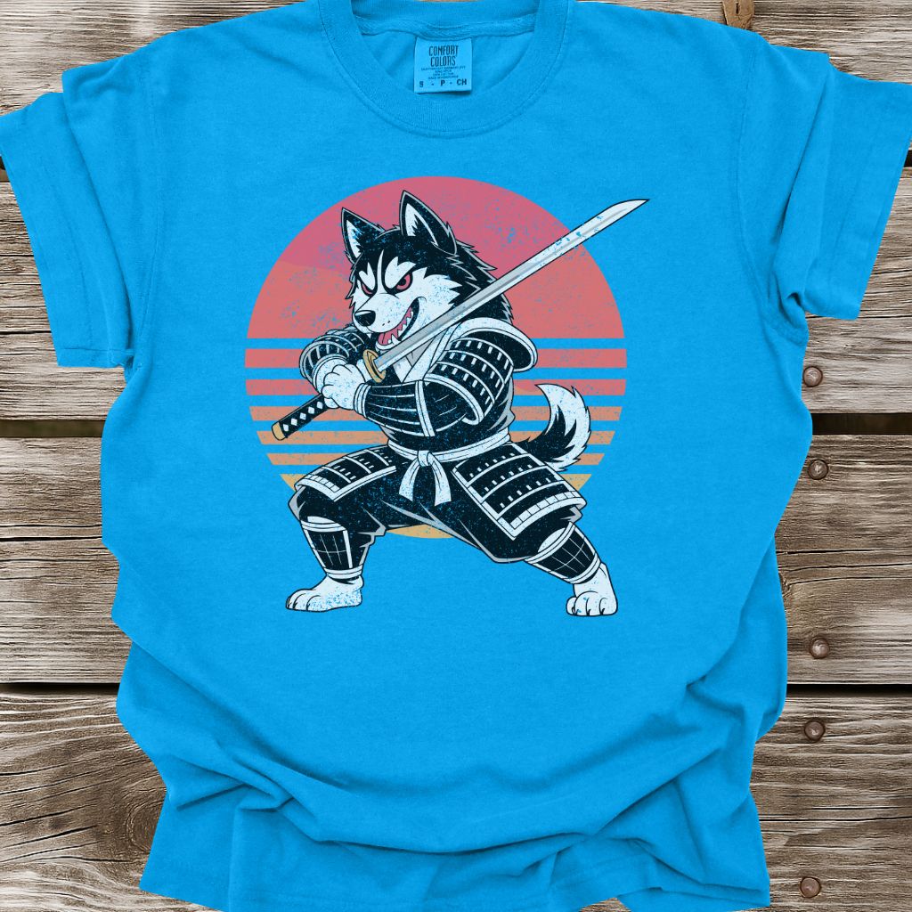 Samurai Husky T-Shirt
