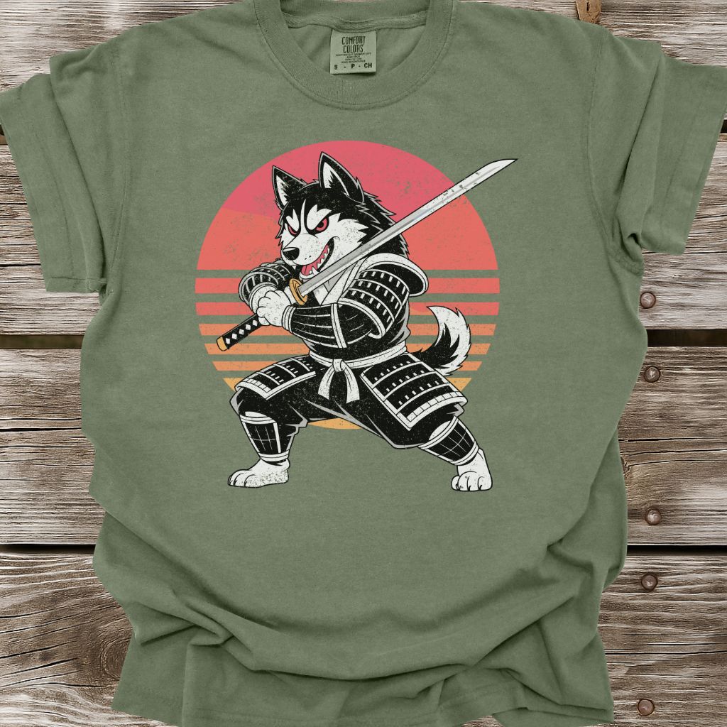 Samurai Husky T-Shirt