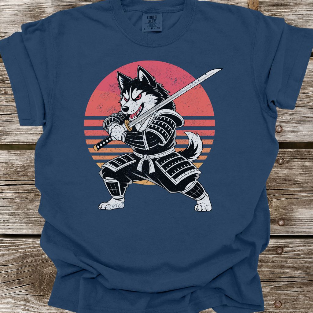 Samurai Husky T-Shirt