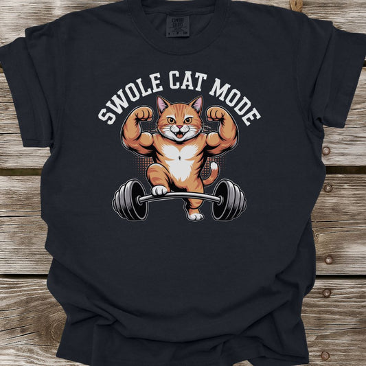 Swole Cat Mode T-Shirt