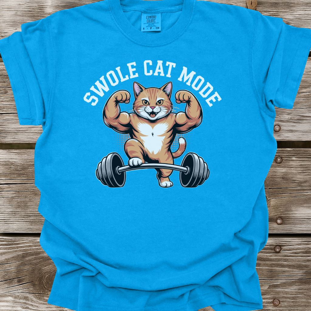 Swole Cat Mode T-Shirt