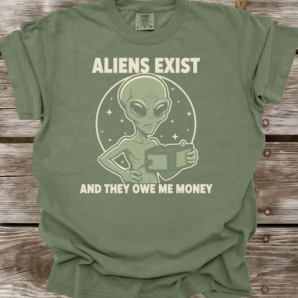 Aliens Exist T-Shirt