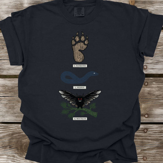 Cryptid Field Guide T-Shirt