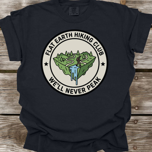 Flat Earth Hiking Club T-Shirt