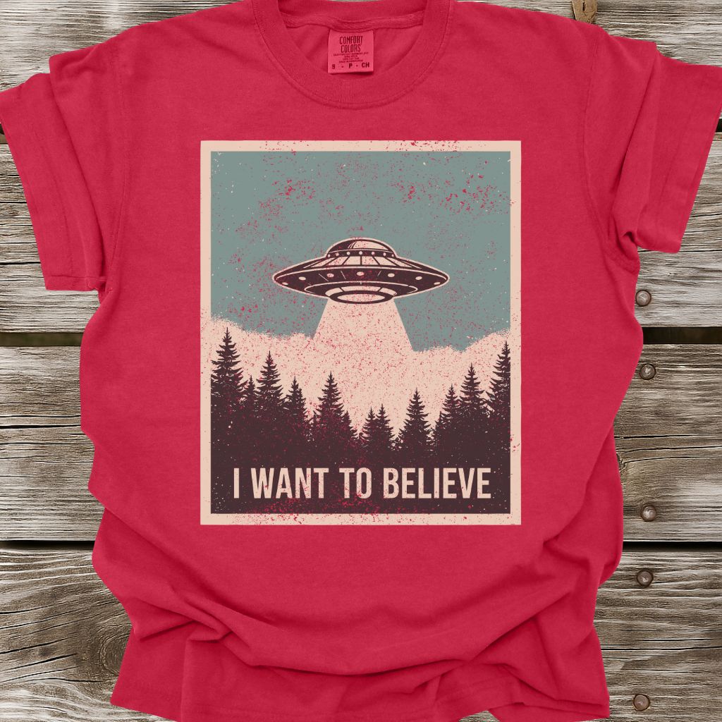 I Want To Believe T-Shirt