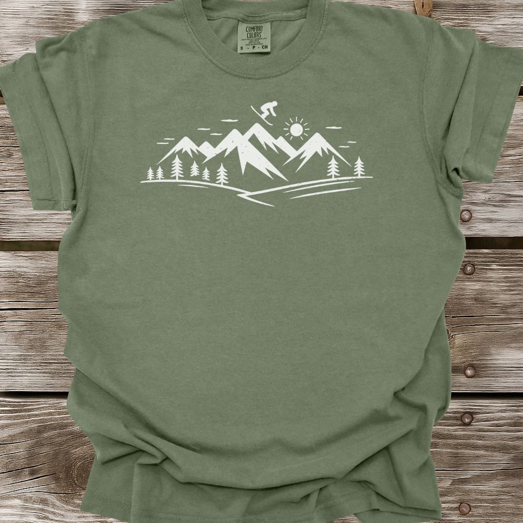 Mountain Skier T-Shirt
