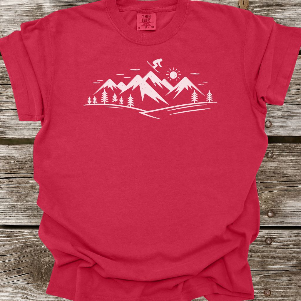 Mountain Skier T-Shirt