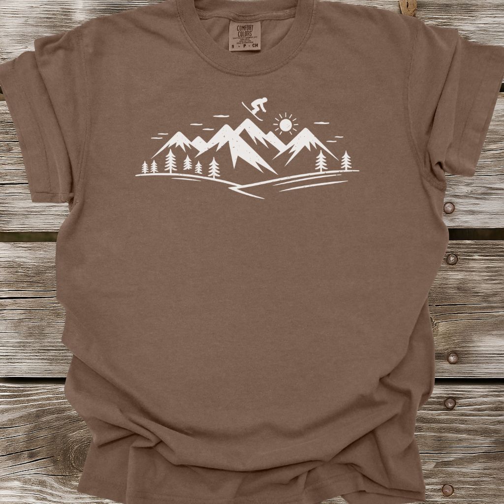 Mountain Skier T-Shirt