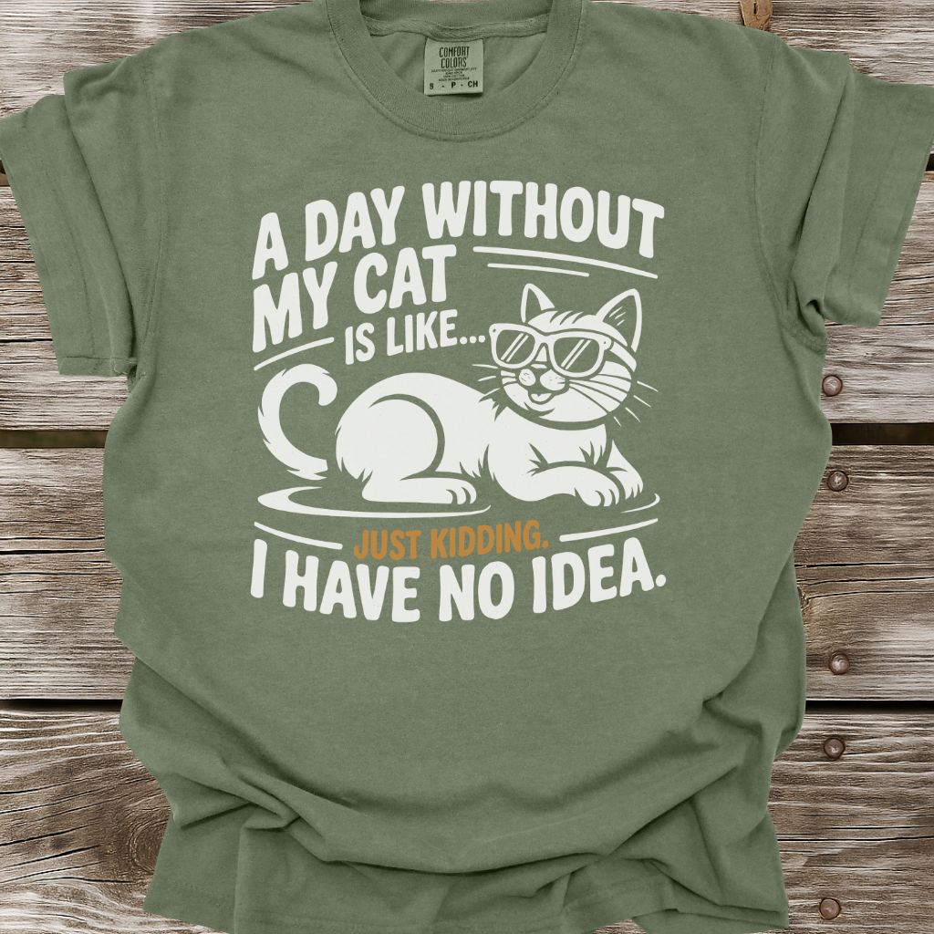 A Day Without My Cat T-Shirt