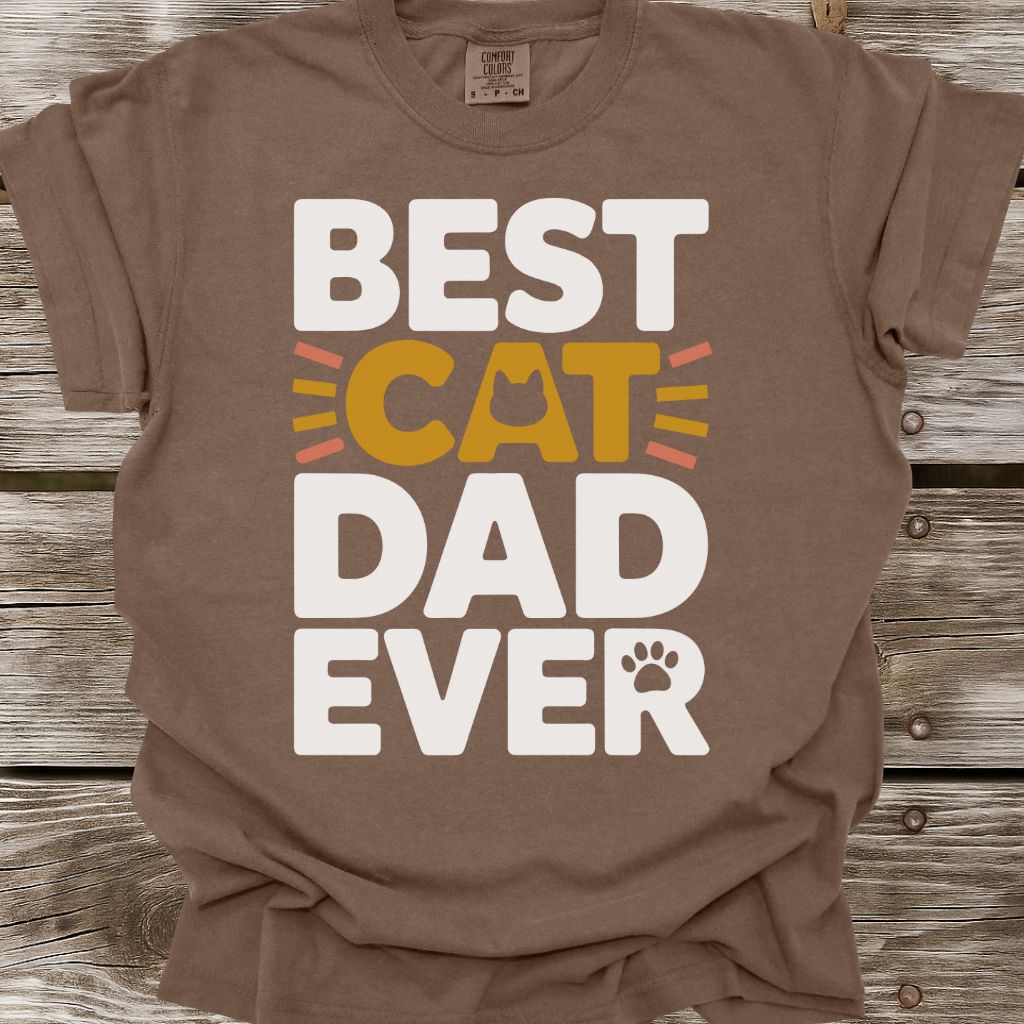 Best Cat Dad Ever T-Shirt