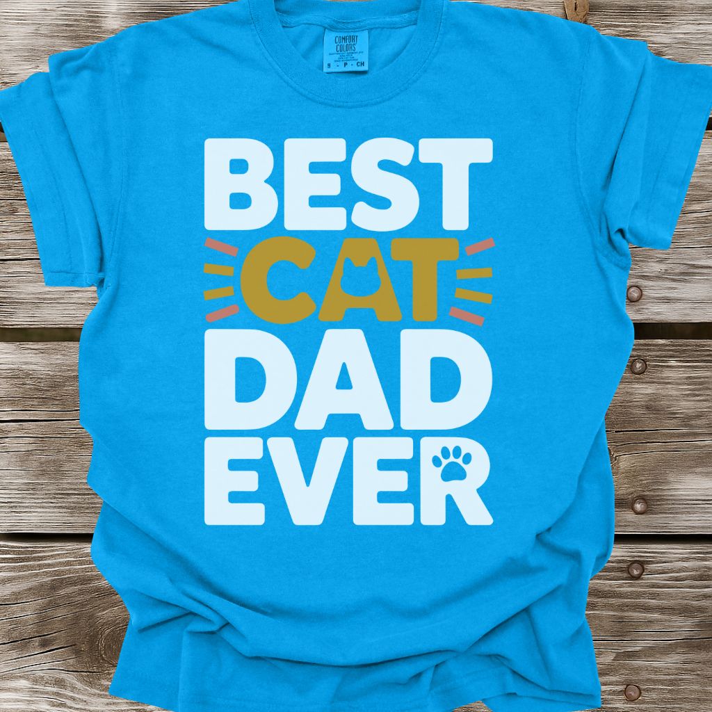 Best Cat Dad Ever T-Shirt