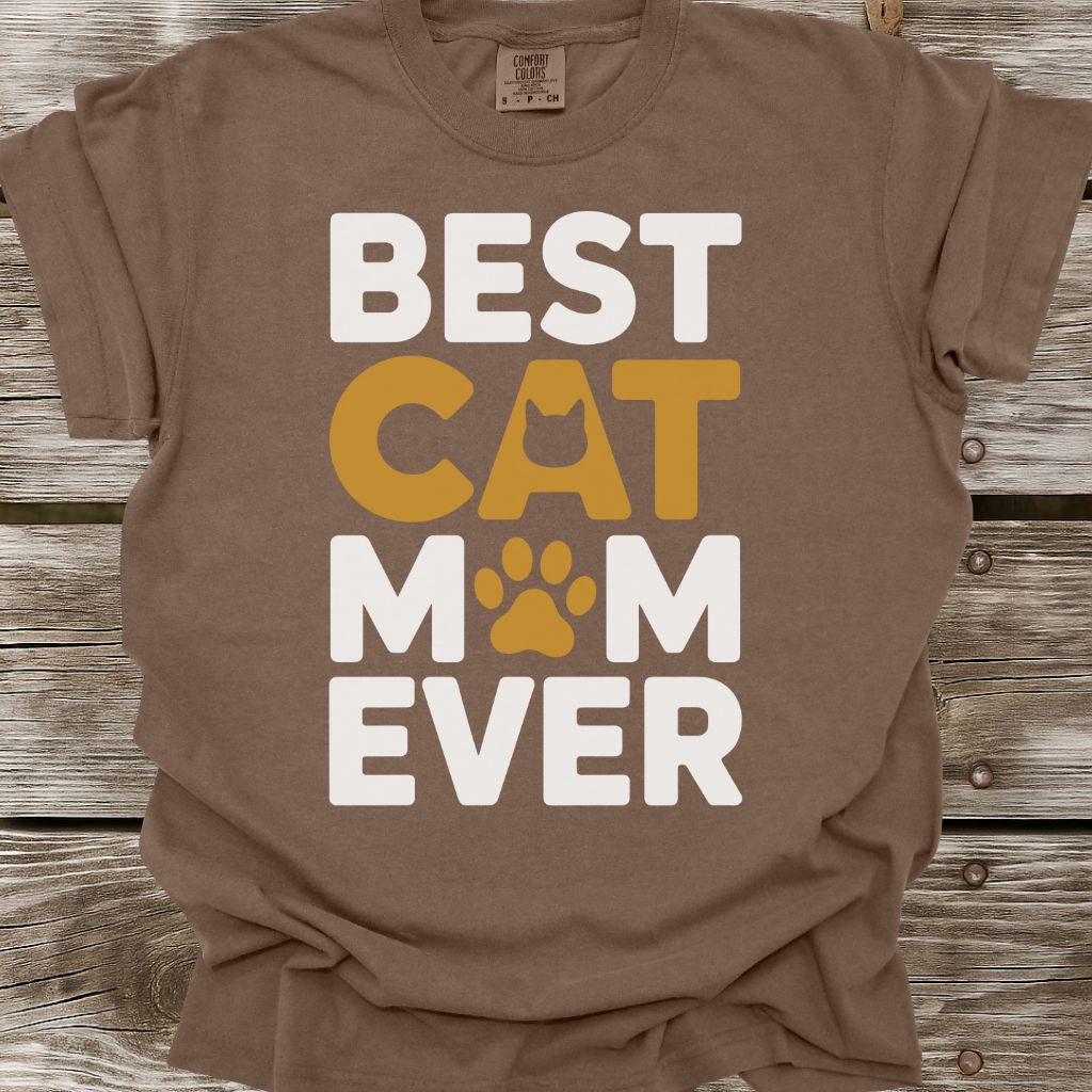 Best Cat Mom Ever T-Shirt
