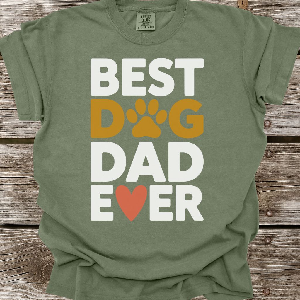 Best Dog Dad Ever T-Shirt