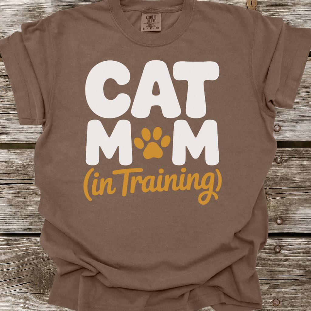 Cat Mom In Training T-Shirt
