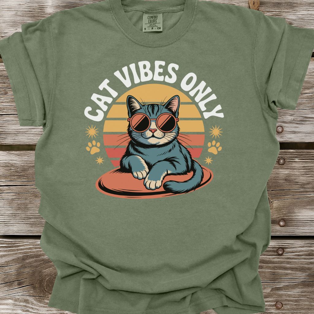 Cat Vibes Only T-Shirt