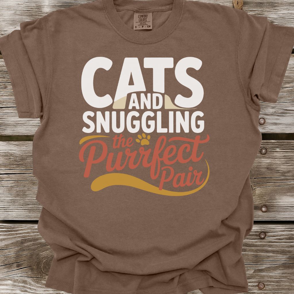 Cats And Snuggling T-Shirt