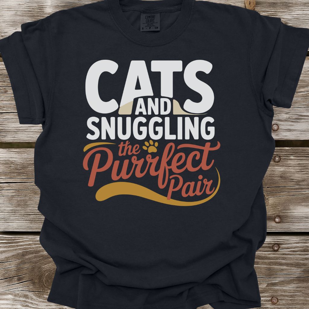 Cats And Snuggling T-Shirt