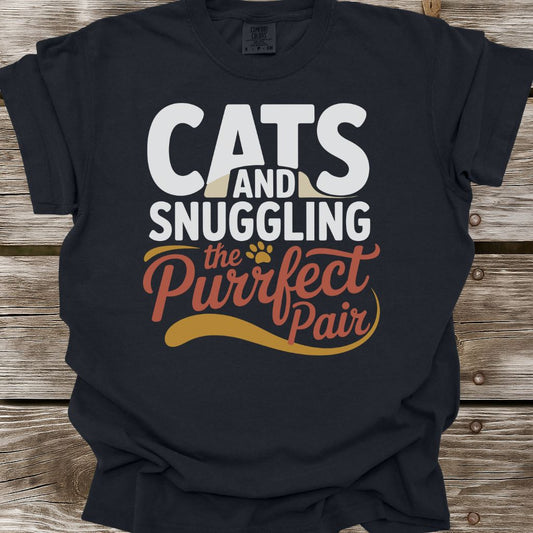 Cats And Snuggling T-Shirt