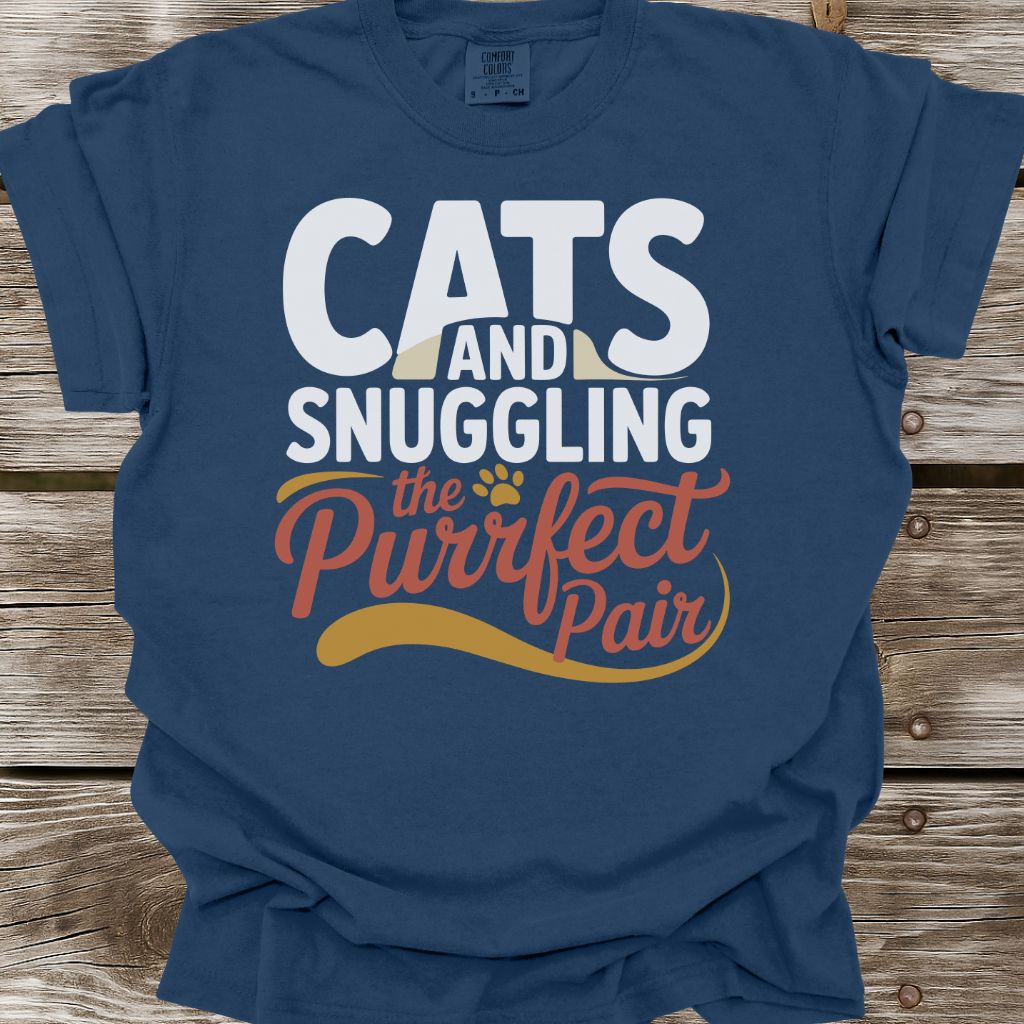 Cats And Snuggling T-Shirt