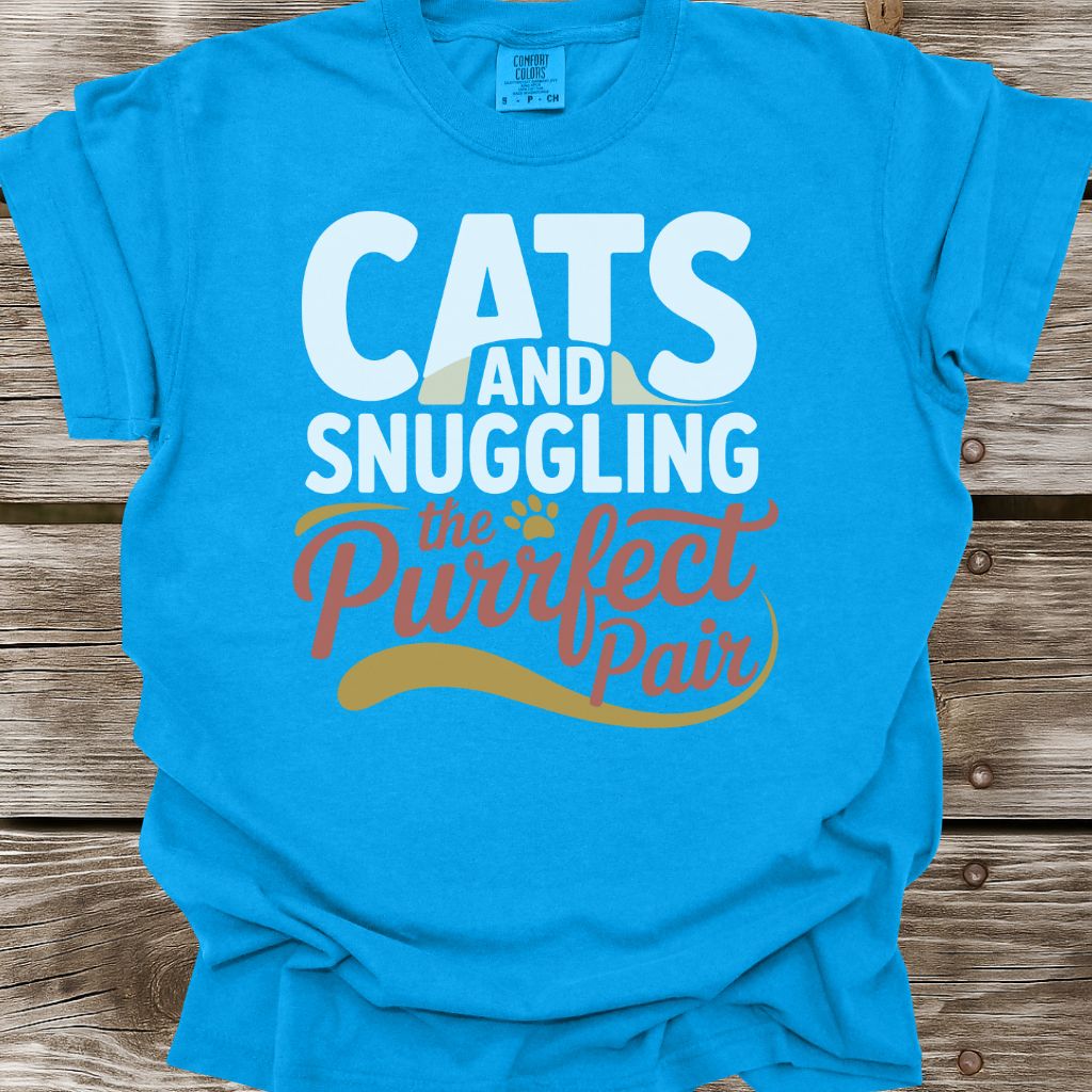 Cats And Snuggling T-Shirt