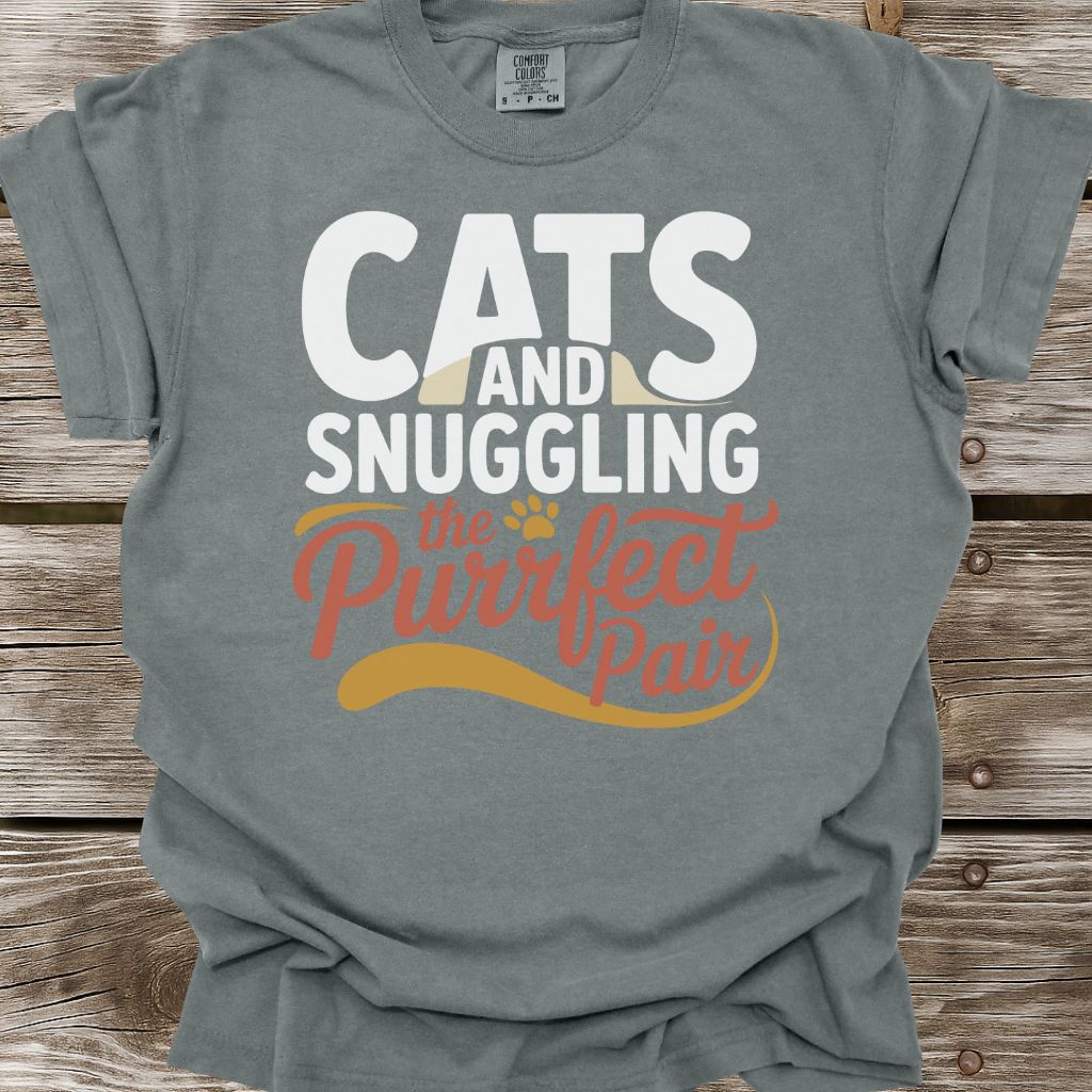 Cats And Snuggling T-Shirt