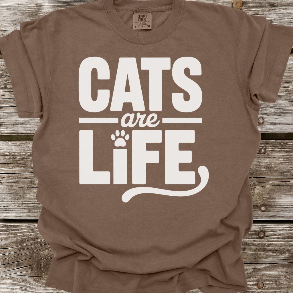 Cats Are Life T-Shirt