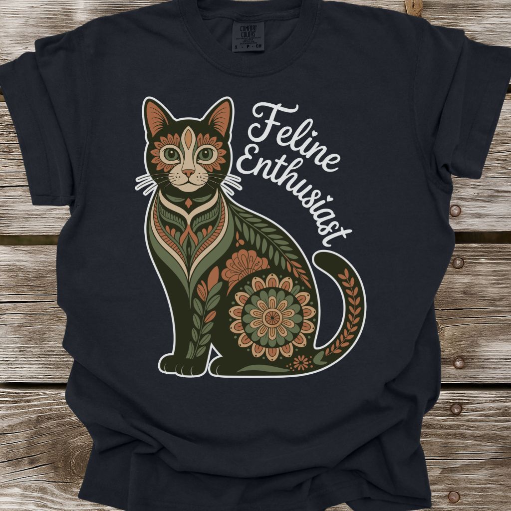 Feline Enthusiast T-Shirt
