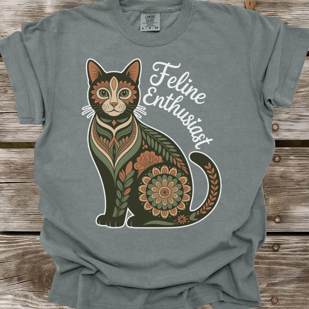 Feline Enthusiast T-Shirt