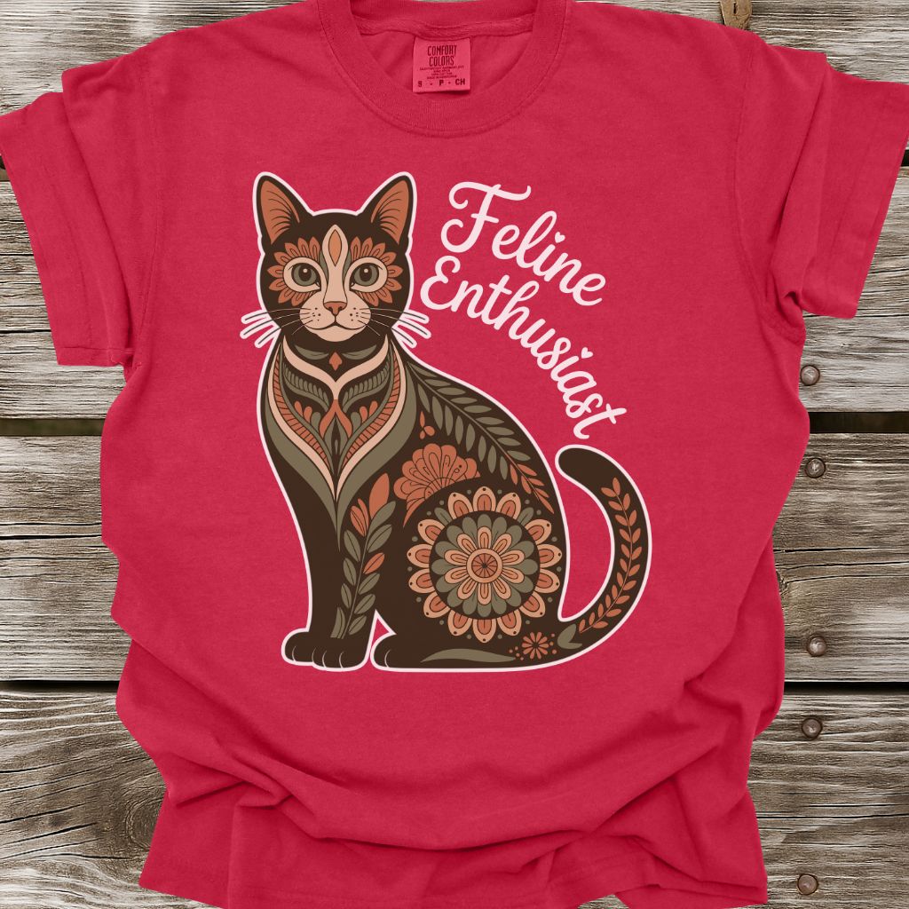 Feline Enthusiast T-Shirt