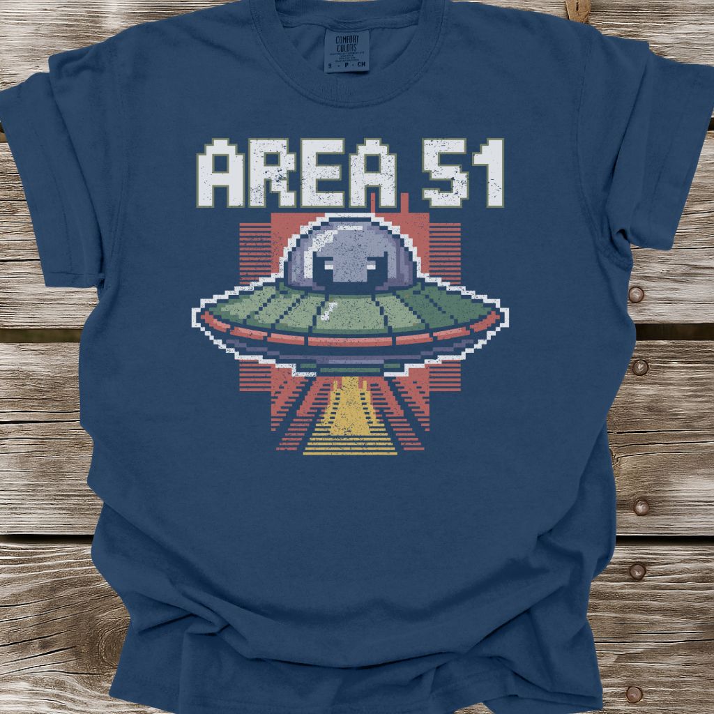 Area 51 Pixels T-Shirt