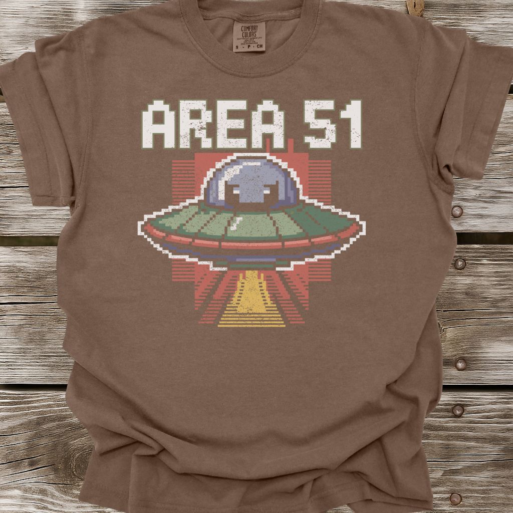 Area 51 Pixels T-Shirt