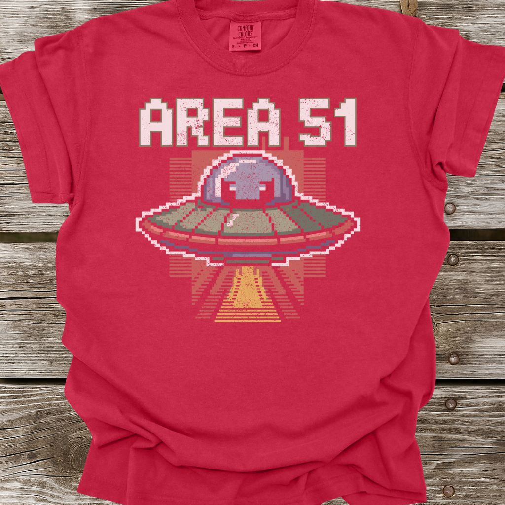 Area 51 Pixels T-Shirt